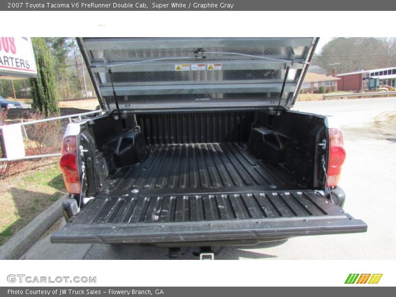 Super White / Graphite Gray 2007 Toyota Tacoma V6 PreRunner Double Cab