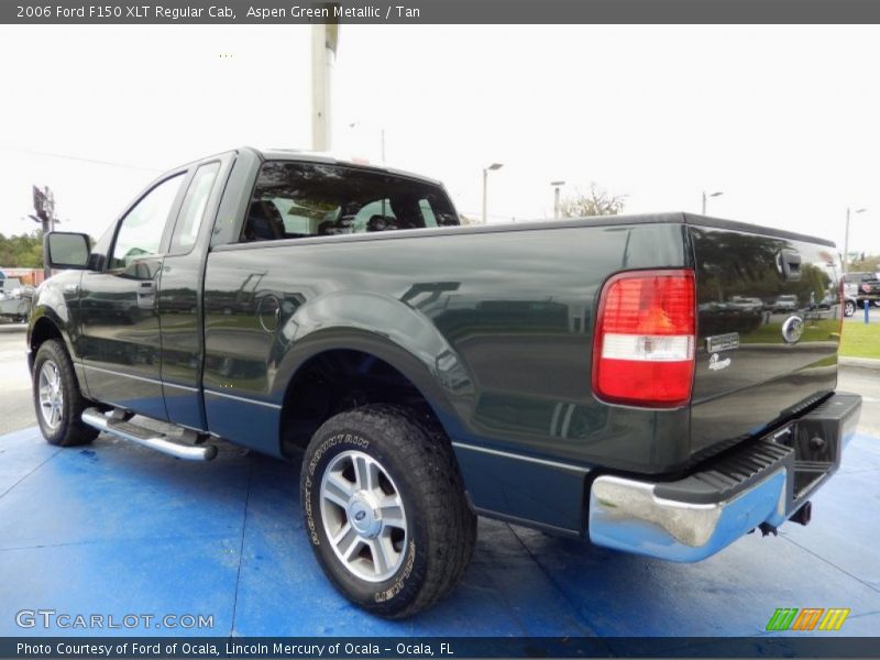 Aspen Green Metallic / Tan 2006 Ford F150 XLT Regular Cab