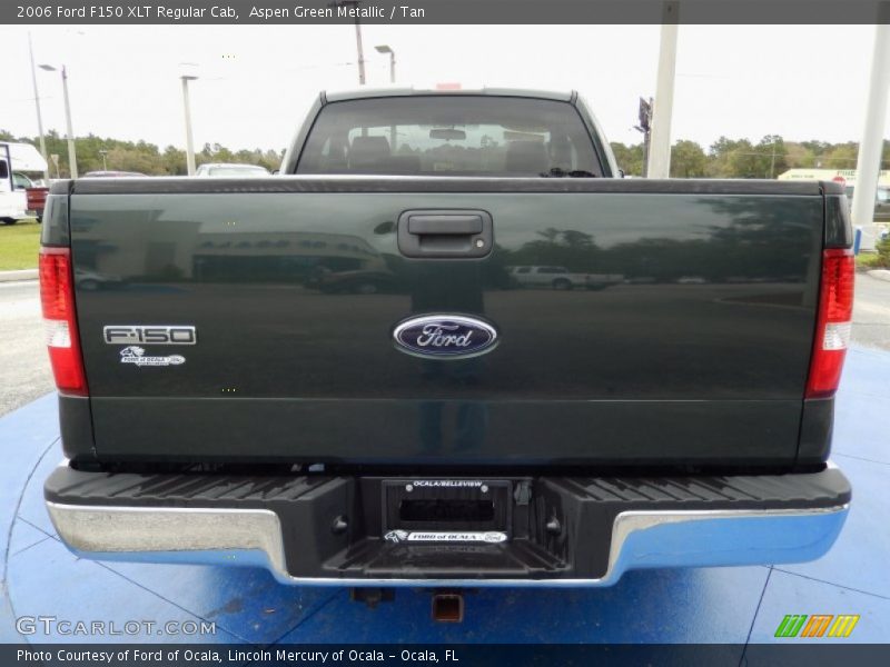 Aspen Green Metallic / Tan 2006 Ford F150 XLT Regular Cab