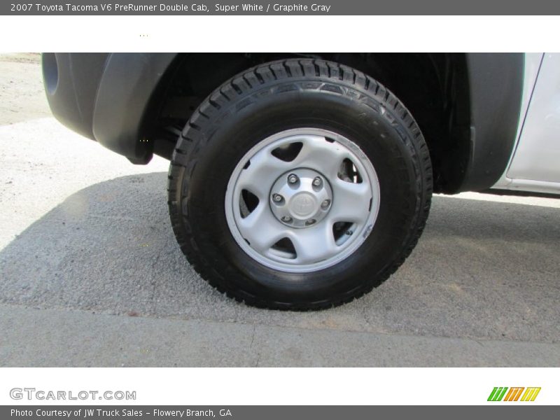 Super White / Graphite Gray 2007 Toyota Tacoma V6 PreRunner Double Cab