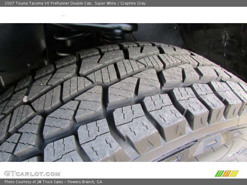 Super White / Graphite Gray 2007 Toyota Tacoma V6 PreRunner Double Cab
