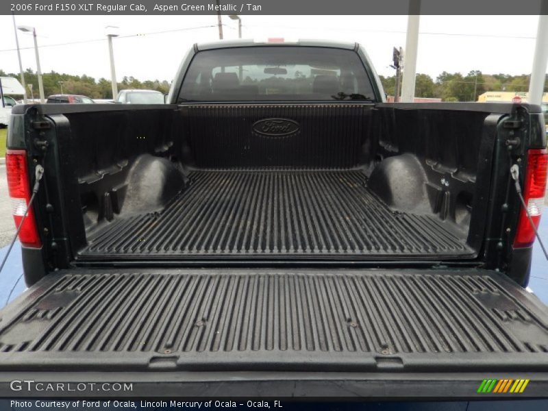 Aspen Green Metallic / Tan 2006 Ford F150 XLT Regular Cab