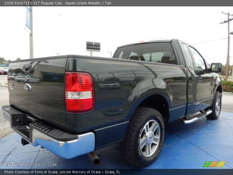 Aspen Green Metallic / Tan 2006 Ford F150 XLT Regular Cab