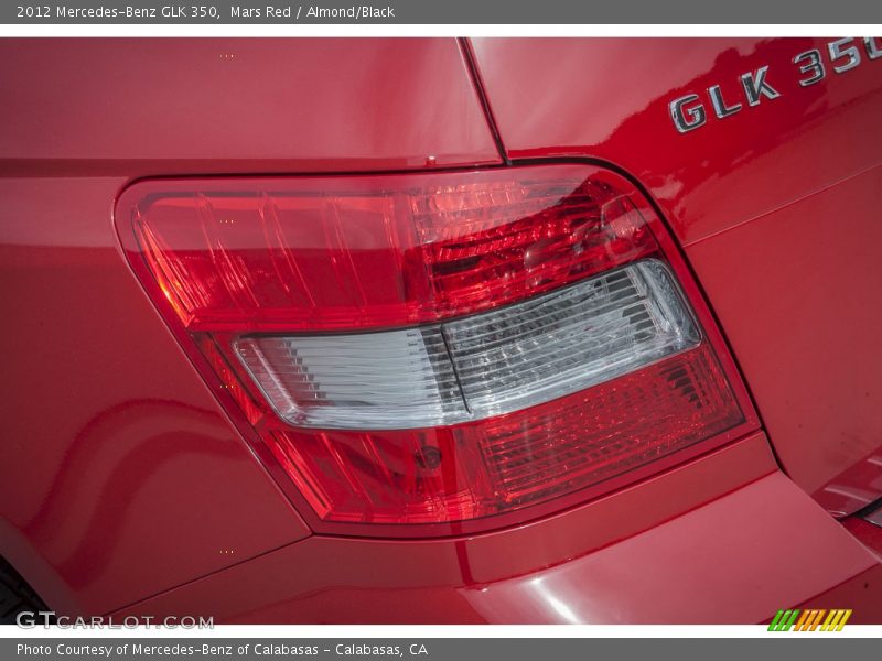 Mars Red / Almond/Black 2012 Mercedes-Benz GLK 350