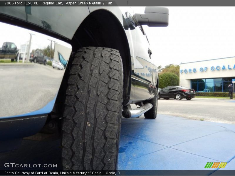 Aspen Green Metallic / Tan 2006 Ford F150 XLT Regular Cab