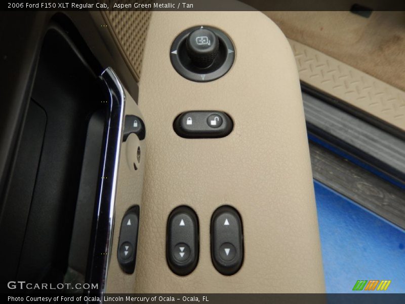 Aspen Green Metallic / Tan 2006 Ford F150 XLT Regular Cab