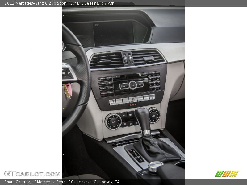 Lunar Blue Metallic / Ash 2012 Mercedes-Benz C 250 Sport