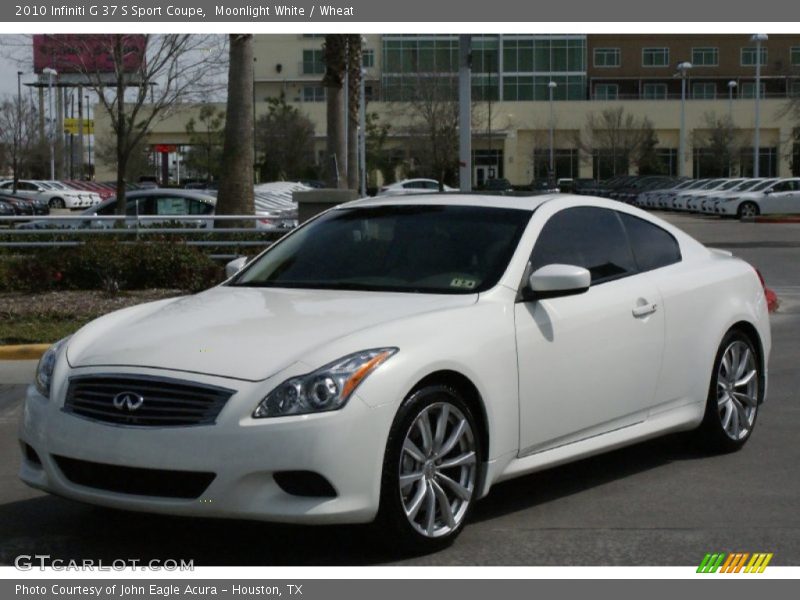 Moonlight White / Wheat 2010 Infiniti G 37 S Sport Coupe