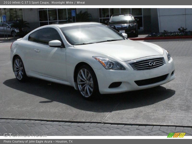 Moonlight White / Wheat 2010 Infiniti G 37 S Sport Coupe