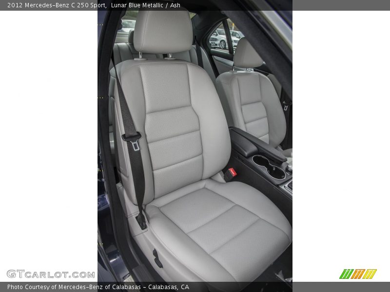Lunar Blue Metallic / Ash 2012 Mercedes-Benz C 250 Sport