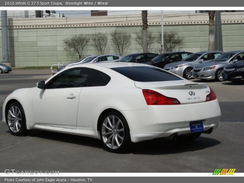 Moonlight White / Wheat 2010 Infiniti G 37 S Sport Coupe