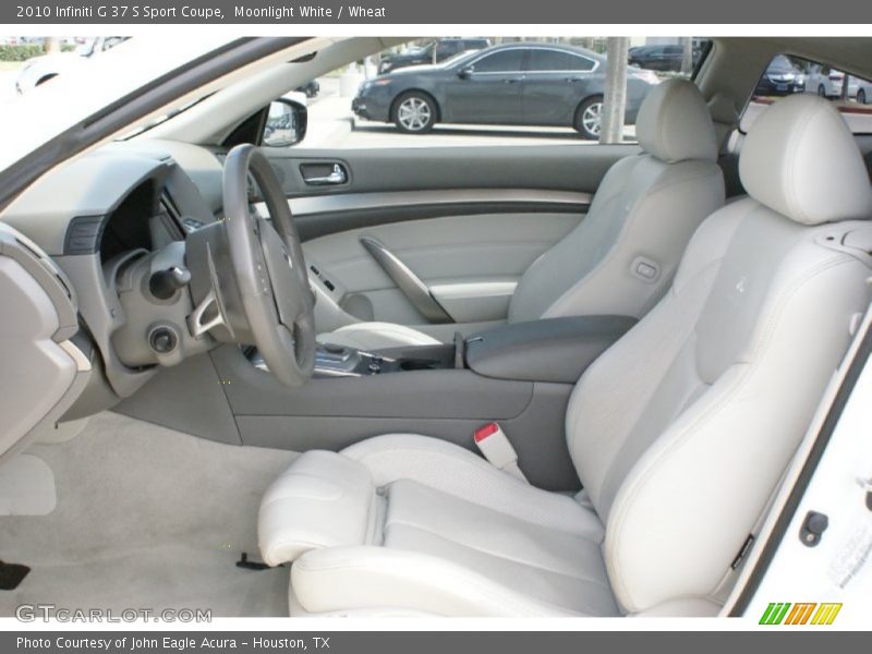 Moonlight White / Wheat 2010 Infiniti G 37 S Sport Coupe