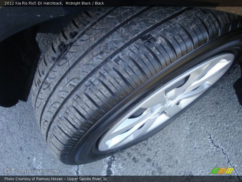 Midnight Black / Black 2012 Kia Rio Rio5 EX Hatchback