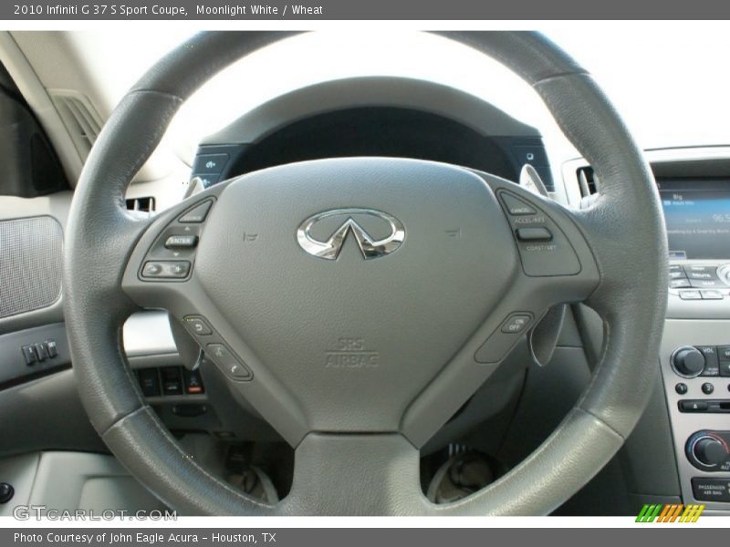 Moonlight White / Wheat 2010 Infiniti G 37 S Sport Coupe