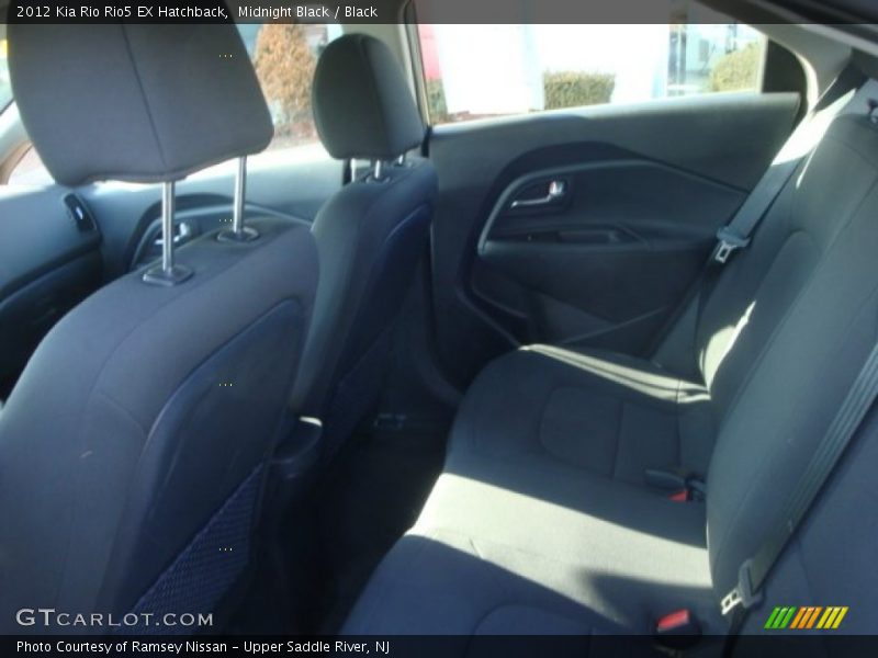 Midnight Black / Black 2012 Kia Rio Rio5 EX Hatchback