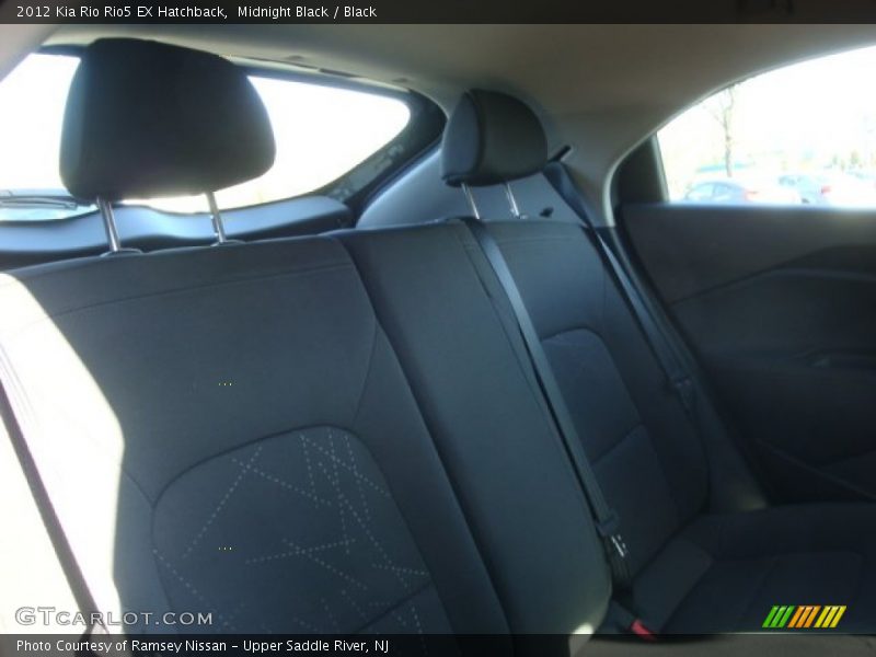 Midnight Black / Black 2012 Kia Rio Rio5 EX Hatchback