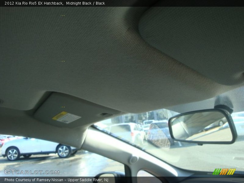 Midnight Black / Black 2012 Kia Rio Rio5 EX Hatchback