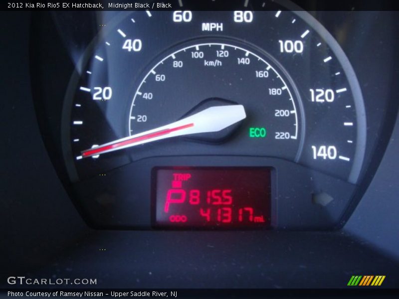 Midnight Black / Black 2012 Kia Rio Rio5 EX Hatchback