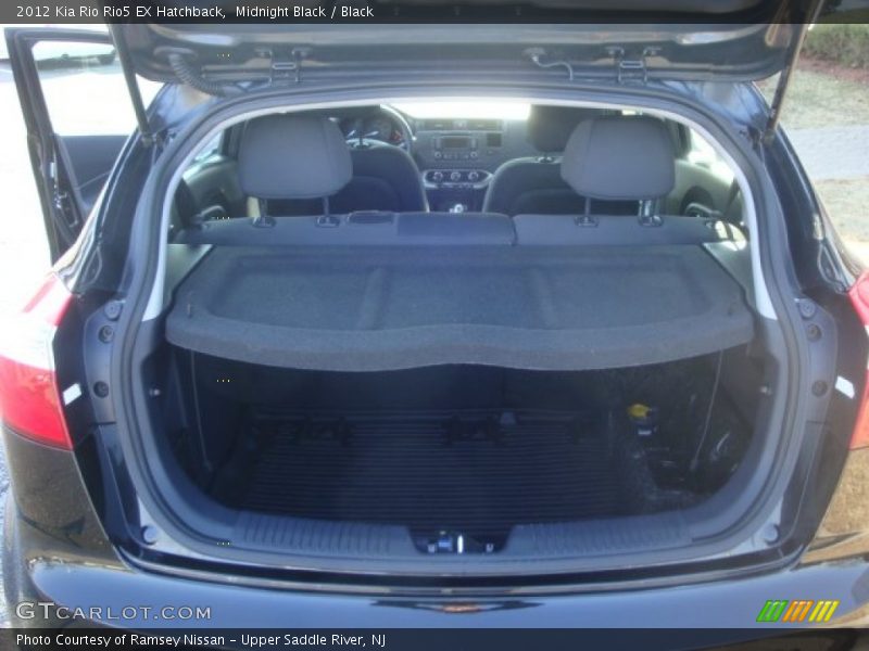 Midnight Black / Black 2012 Kia Rio Rio5 EX Hatchback