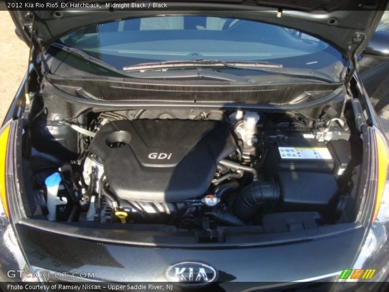 Midnight Black / Black 2012 Kia Rio Rio5 EX Hatchback