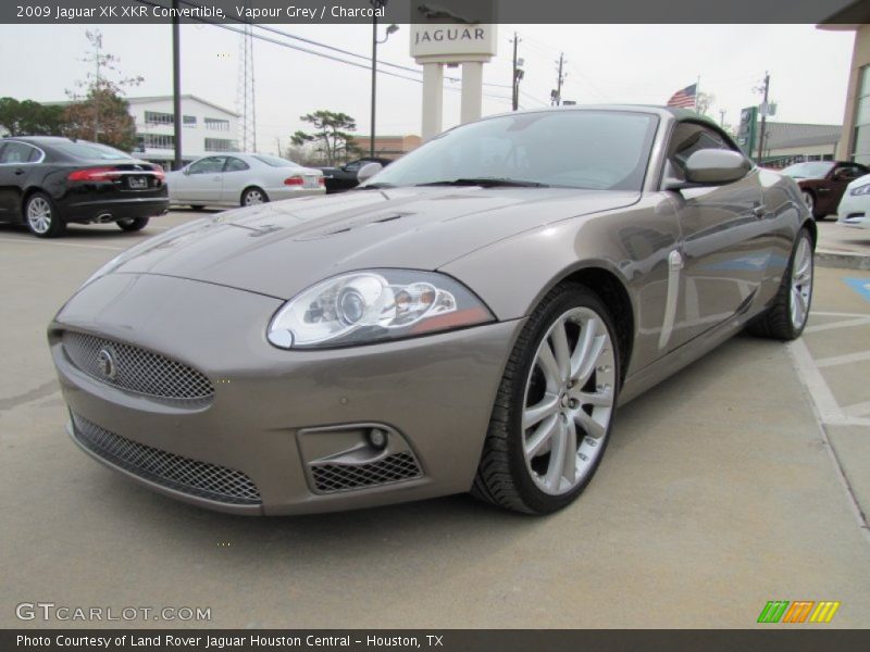Front 3/4 View of 2009 XK XKR Convertible