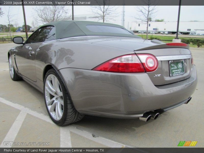 Vapour Grey / Charcoal 2009 Jaguar XK XKR Convertible