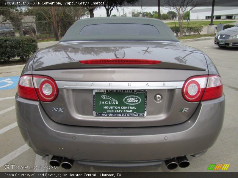 Vapour Grey / Charcoal 2009 Jaguar XK XKR Convertible