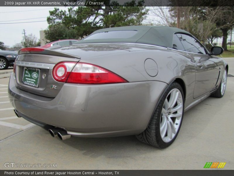 Vapour Grey / Charcoal 2009 Jaguar XK XKR Convertible