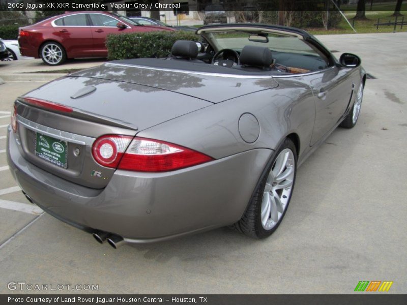 Vapour Grey / Charcoal 2009 Jaguar XK XKR Convertible