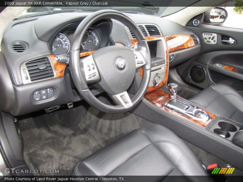 Charcoal Interior - 2009 XK XKR Convertible 