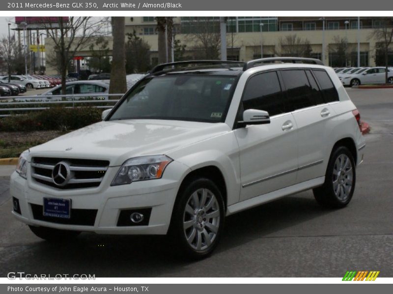 Arctic White / Almond/Black 2011 Mercedes-Benz GLK 350