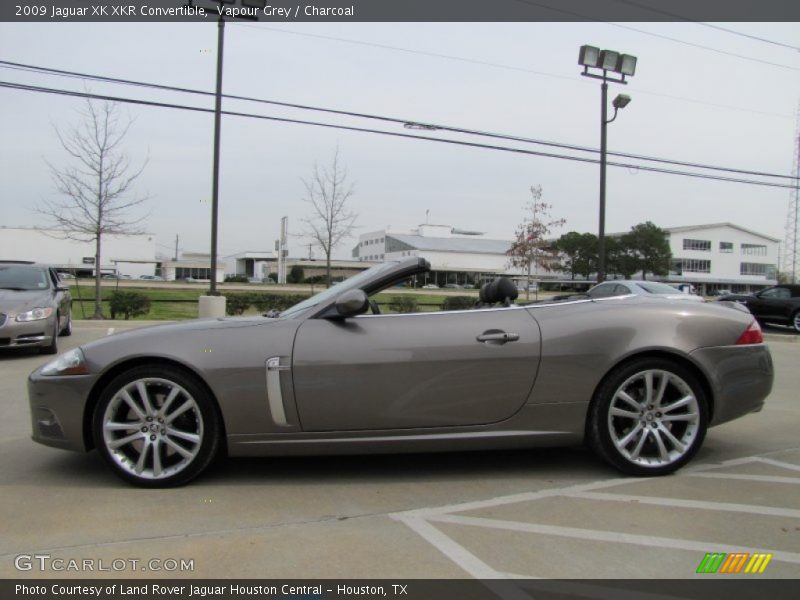 Vapour Grey / Charcoal 2009 Jaguar XK XKR Convertible