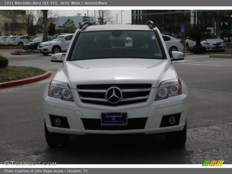Arctic White / Almond/Black 2011 Mercedes-Benz GLK 350