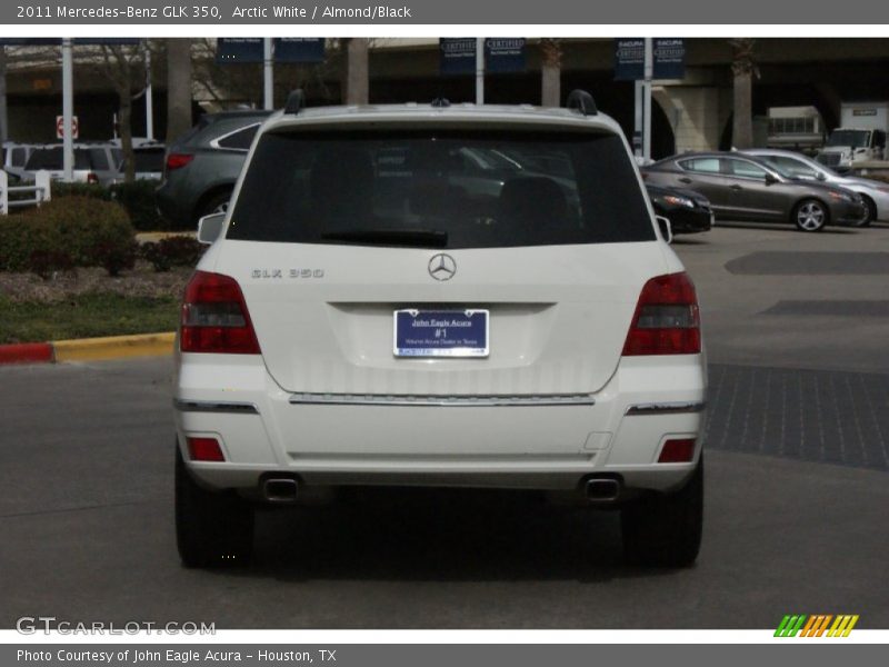 Arctic White / Almond/Black 2011 Mercedes-Benz GLK 350