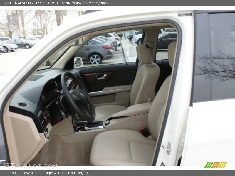 Arctic White / Almond/Black 2011 Mercedes-Benz GLK 350