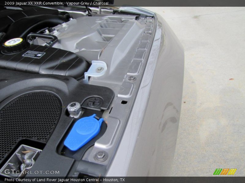 Vapour Grey / Charcoal 2009 Jaguar XK XKR Convertible