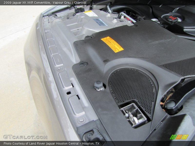 Vapour Grey / Charcoal 2009 Jaguar XK XKR Convertible