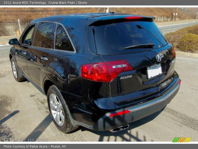 Crystal Black Pearl / Ebony 2011 Acura MDX Technology