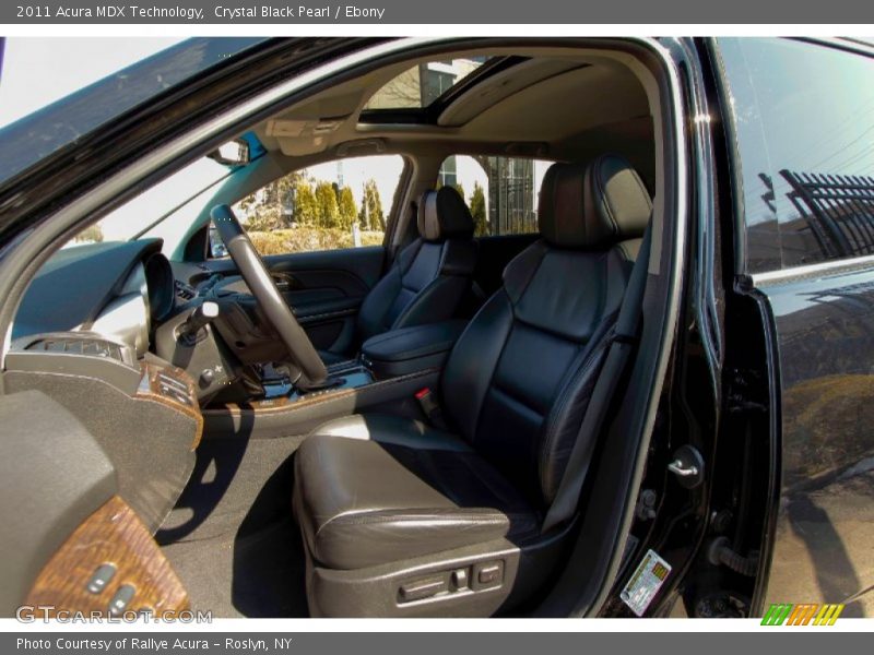 Crystal Black Pearl / Ebony 2011 Acura MDX Technology