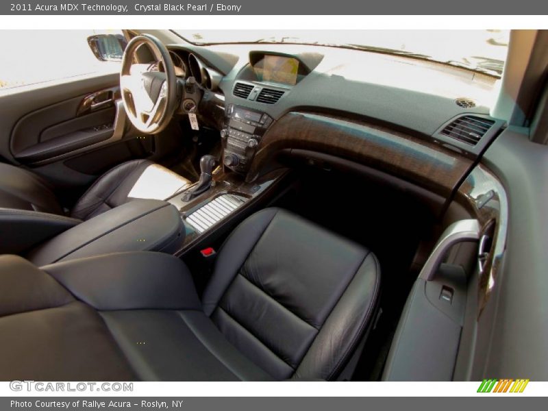 Crystal Black Pearl / Ebony 2011 Acura MDX Technology