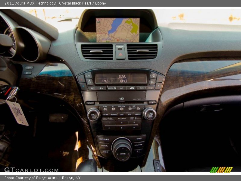 Crystal Black Pearl / Ebony 2011 Acura MDX Technology