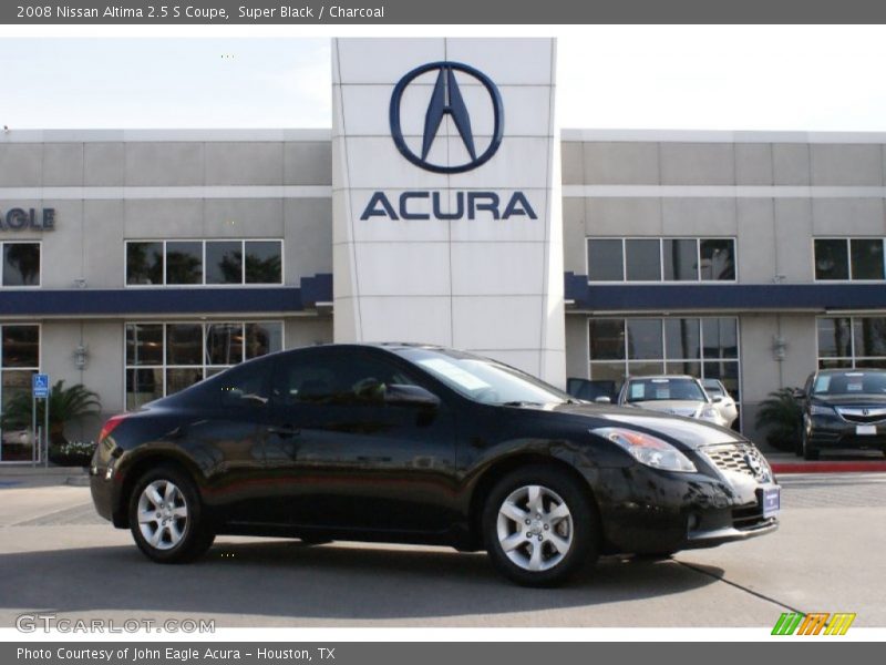 Super Black / Charcoal 2008 Nissan Altima 2.5 S Coupe