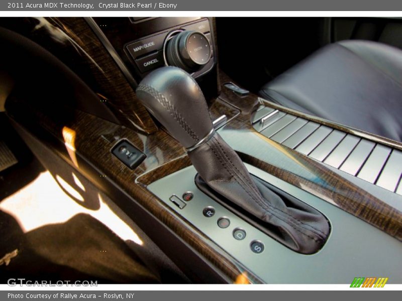 Crystal Black Pearl / Ebony 2011 Acura MDX Technology