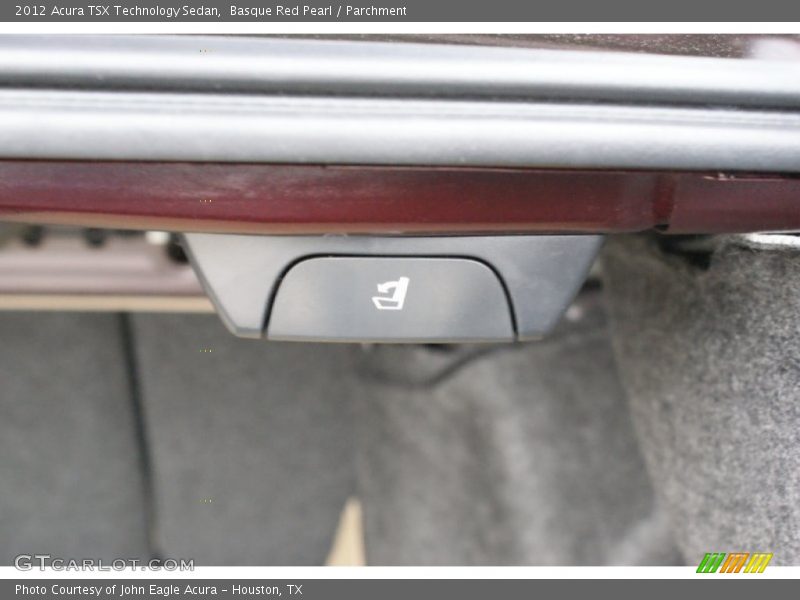 Basque Red Pearl / Parchment 2012 Acura TSX Technology Sedan