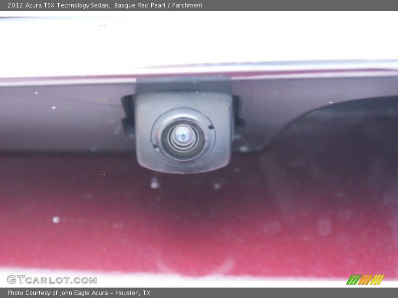 Basque Red Pearl / Parchment 2012 Acura TSX Technology Sedan