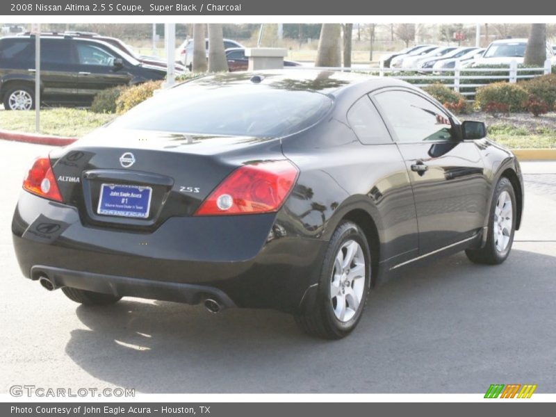 Super Black / Charcoal 2008 Nissan Altima 2.5 S Coupe