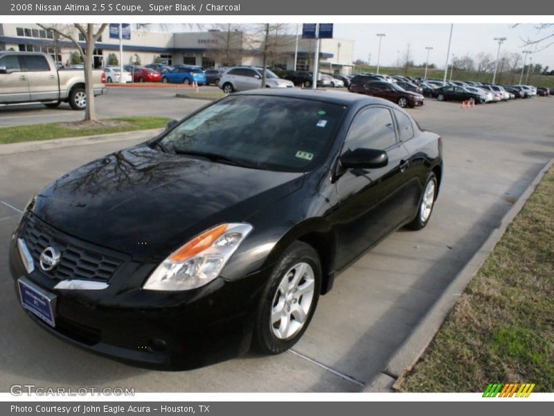 Super Black / Charcoal 2008 Nissan Altima 2.5 S Coupe