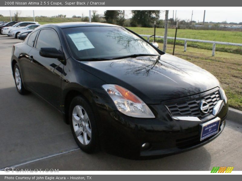 Super Black / Charcoal 2008 Nissan Altima 2.5 S Coupe