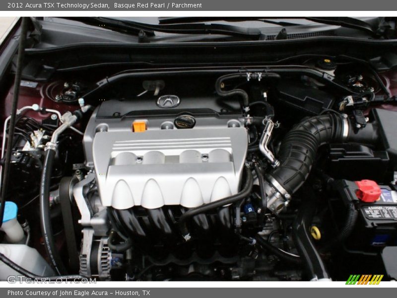 Basque Red Pearl / Parchment 2012 Acura TSX Technology Sedan