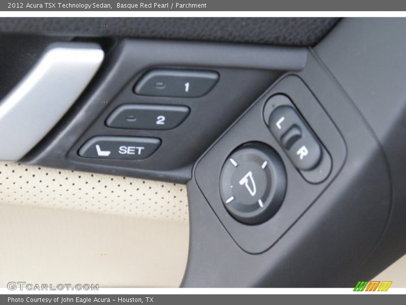 Basque Red Pearl / Parchment 2012 Acura TSX Technology Sedan